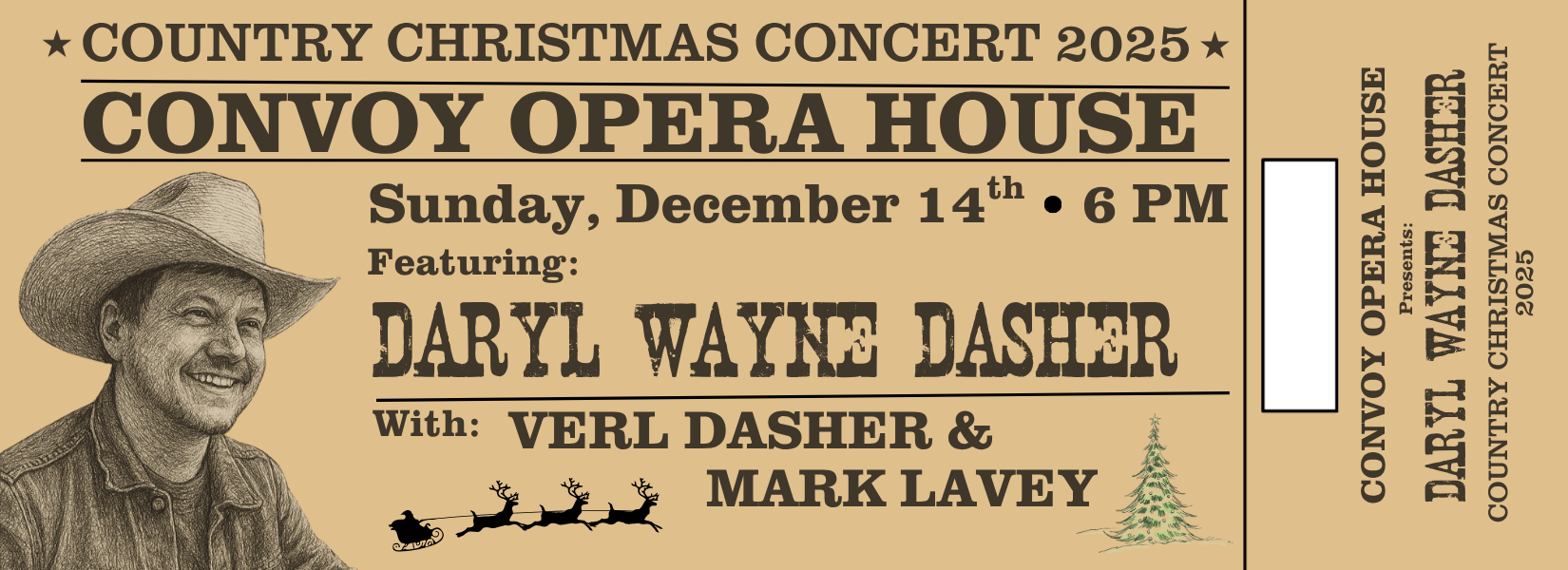 CHRISTMAS IN CONVOY 2025 (Youth Ticket: 15 and under)