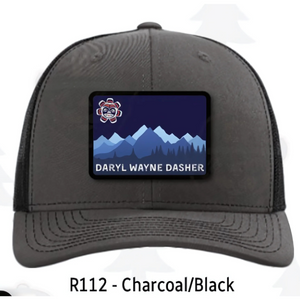 Mountains Patch Hat (Charcoal/Black)