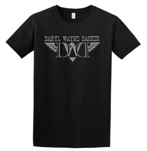 Daryl Wayne Dasher Men's Short-Sleeve T-Shirt (Silver Logo)