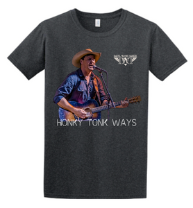 Daryl Wayne Dasher Men's Honky Tonk Ways Tour T-Shirt (Close-out SALE!)