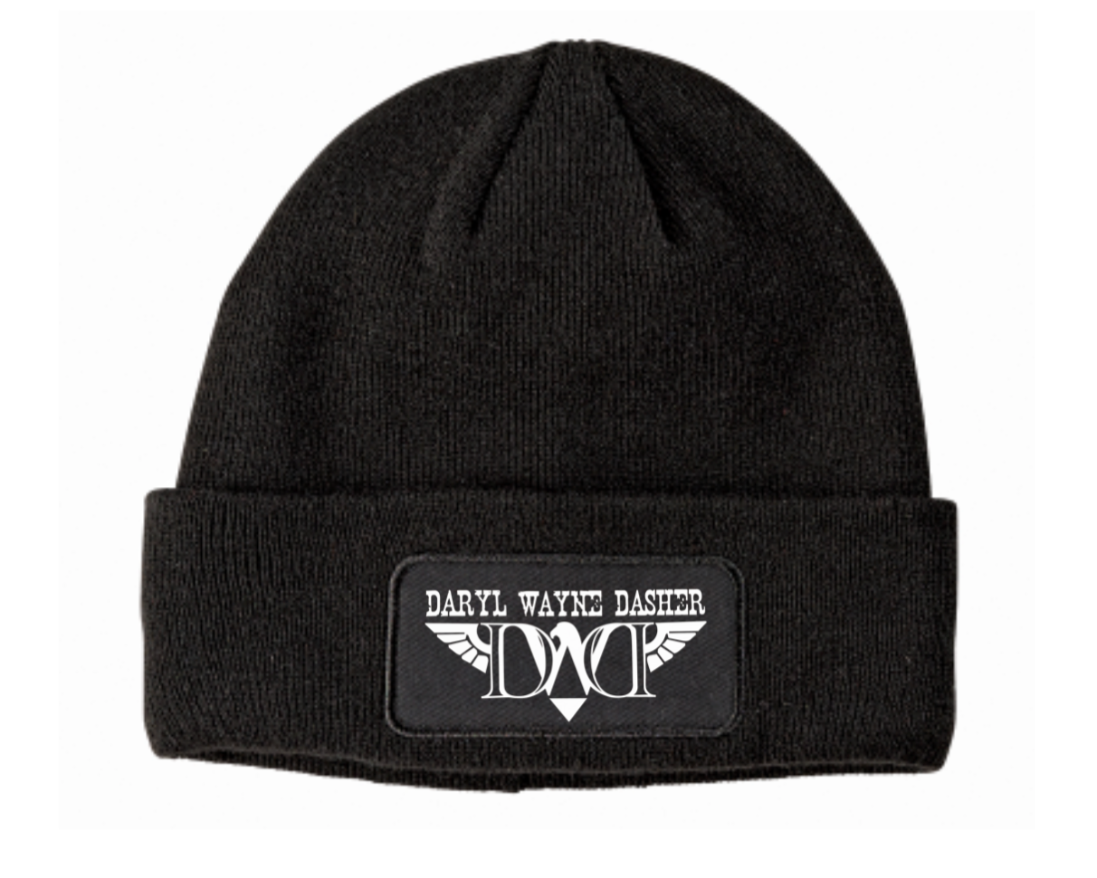 Daryl Wayne Dasher Logo Patch Beanie Hat